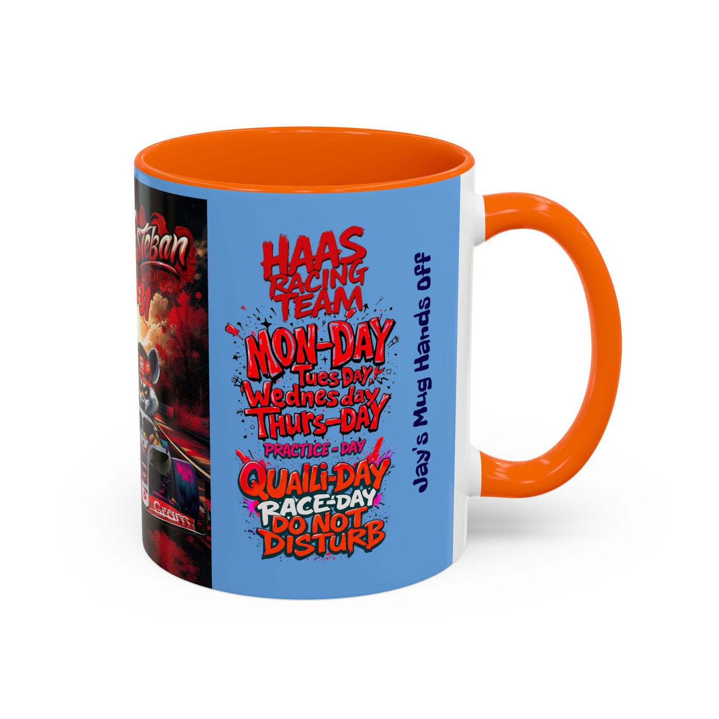 Racing Team Coffee Mug – Perfect for Motor Sports Fans!