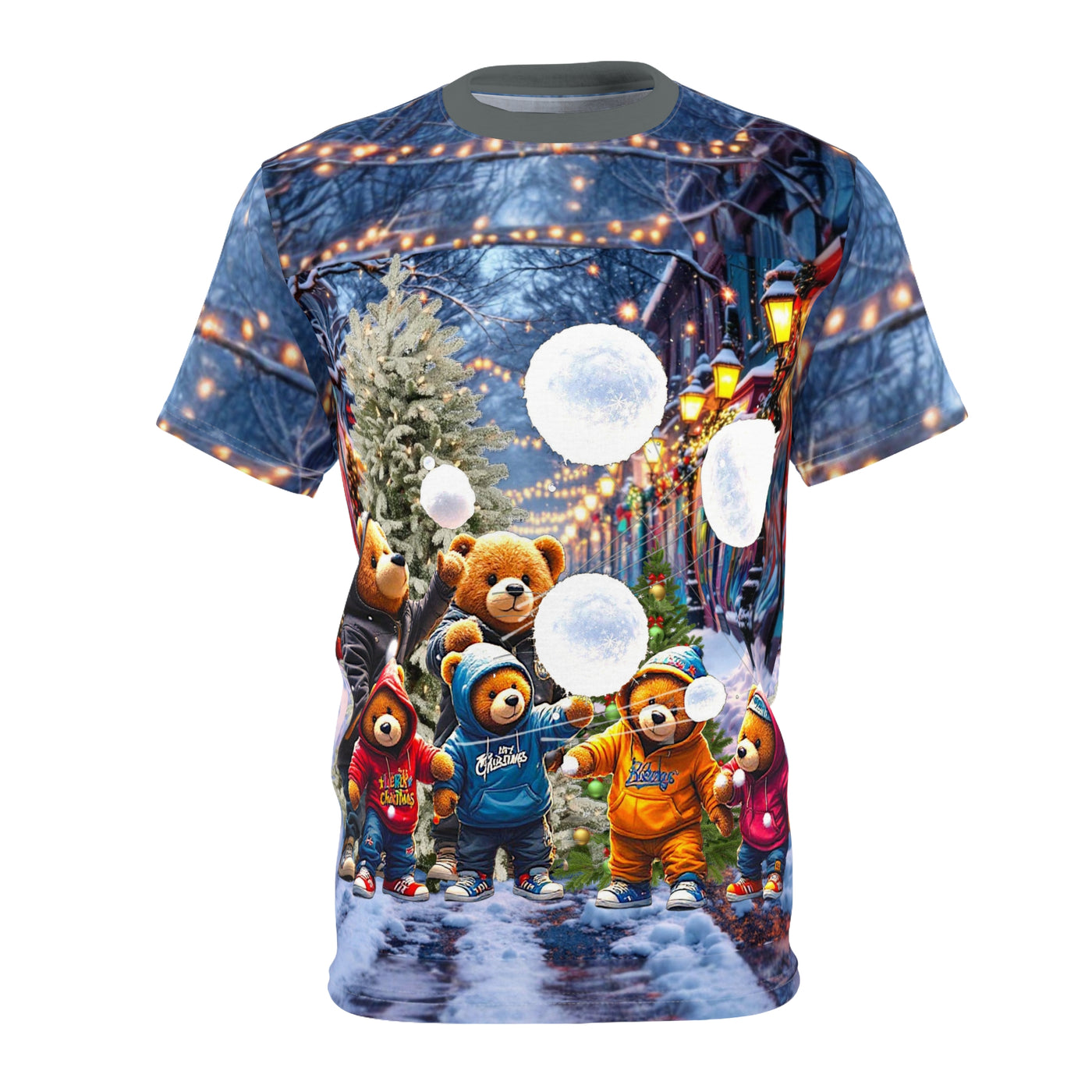 Snowball fight Charity Unisex Tee