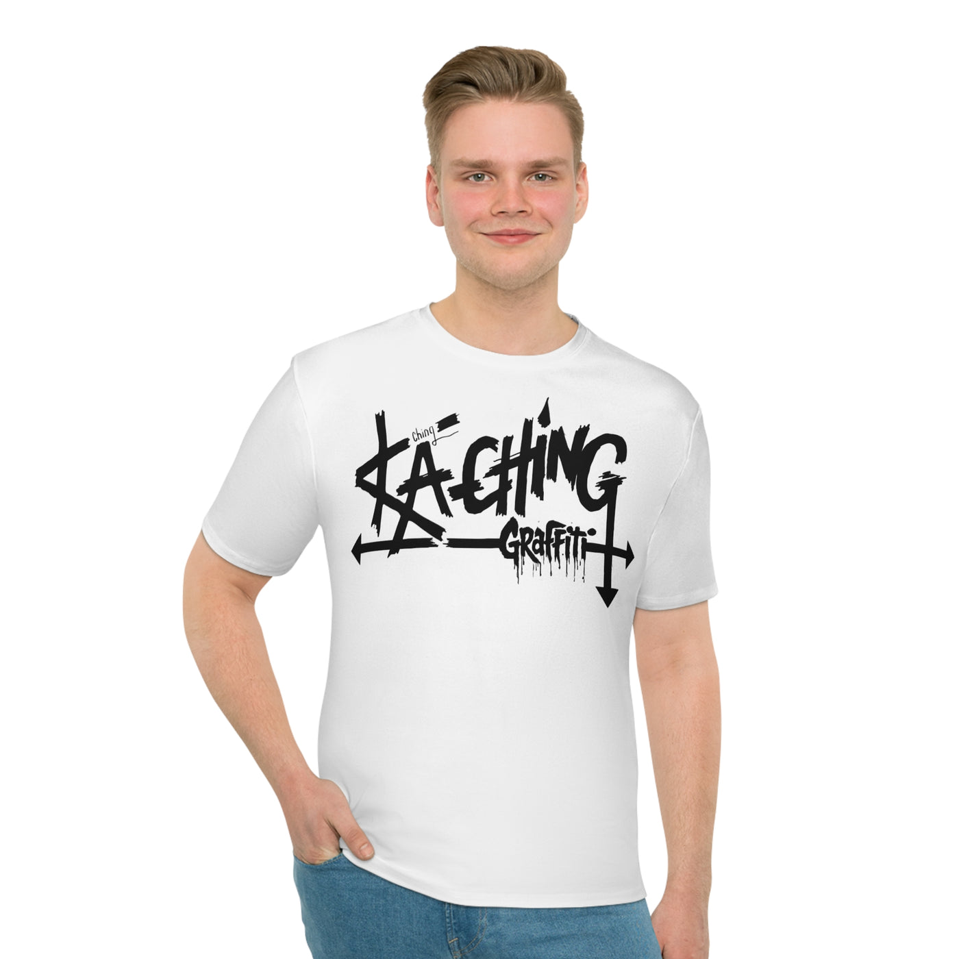 Ka-Ching Graffiti T-Shirt, Streetwear Tee, Casual Wear, Summer Style