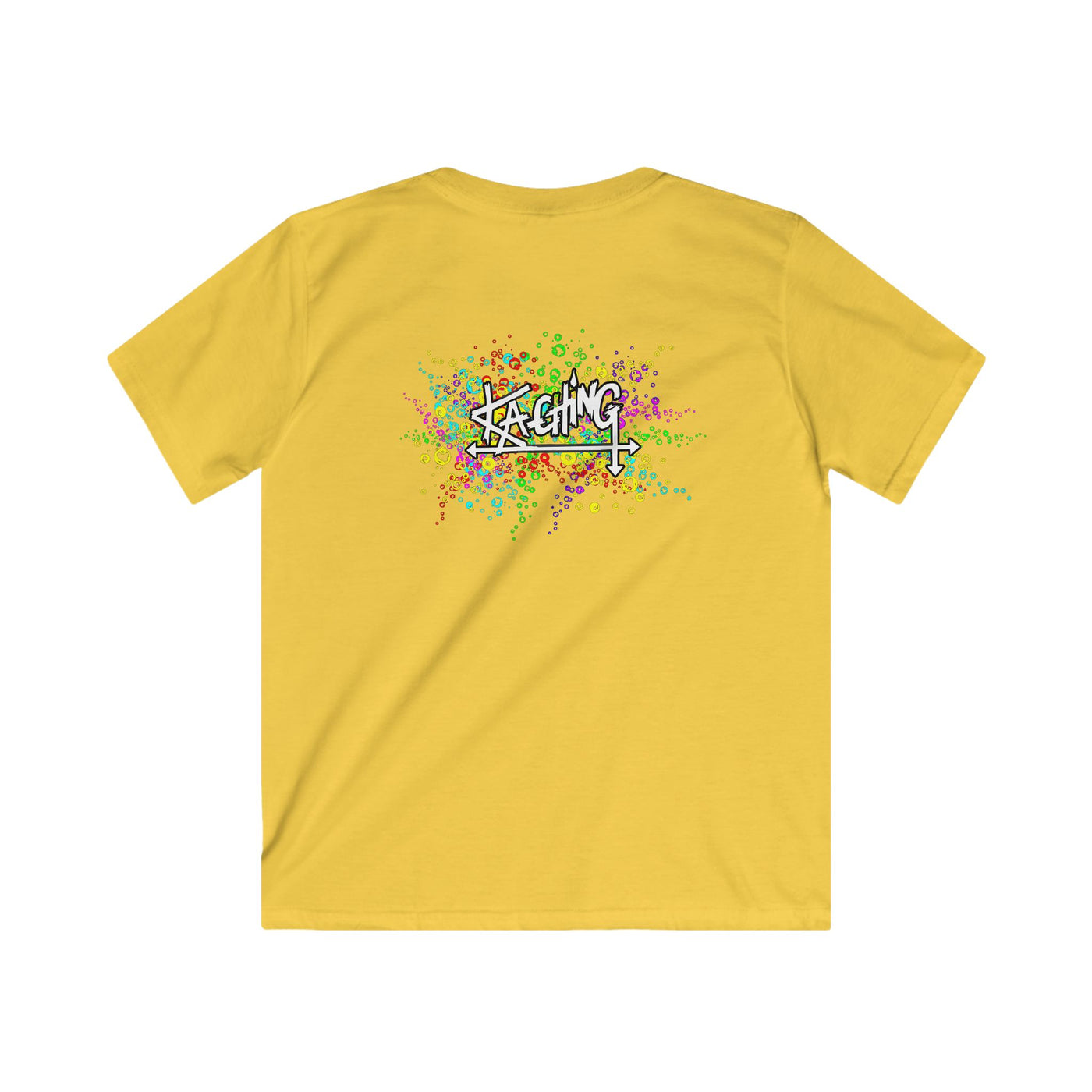 Ka-Ching Kids Neon bubble reflections - Tee
