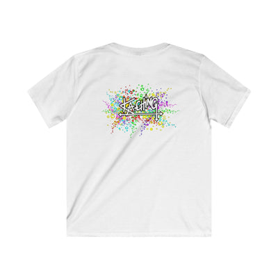 Ka-Ching Kids Neon bubble reflections - Tee