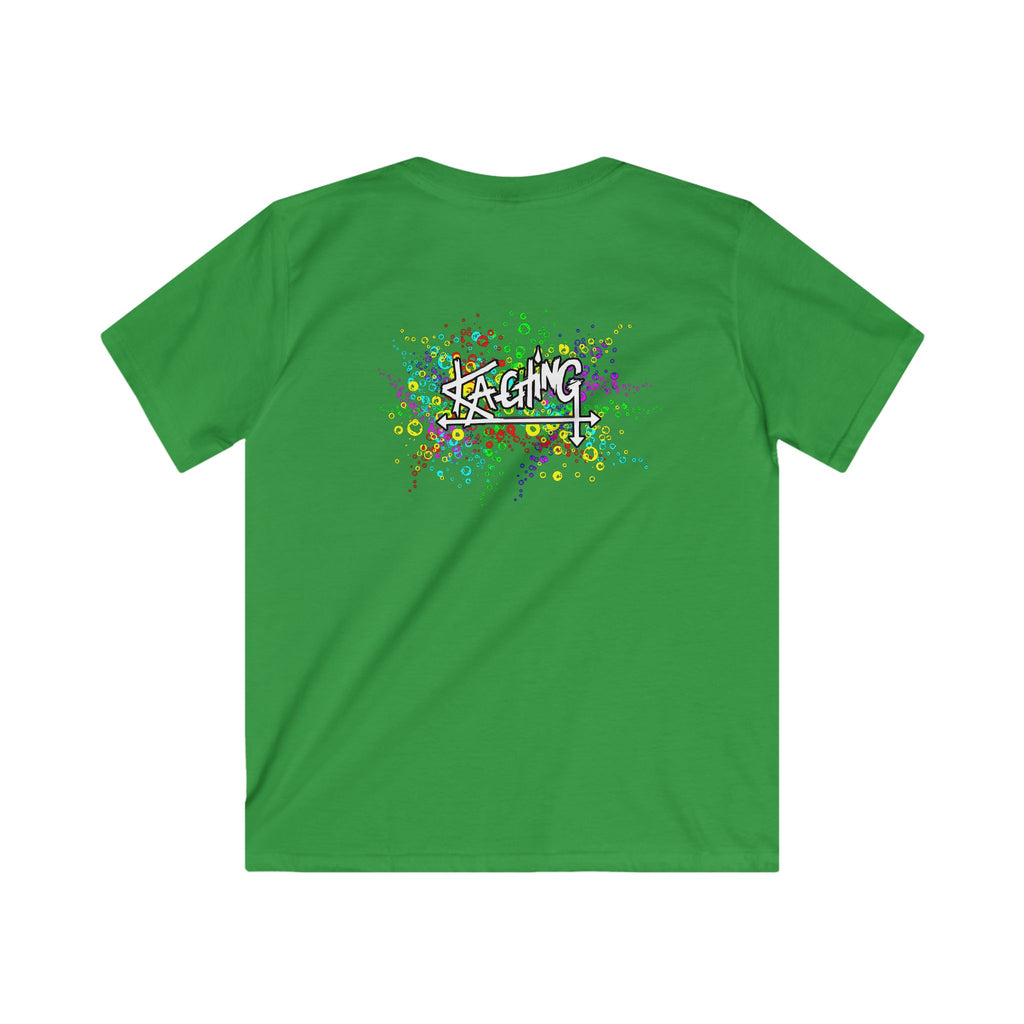 Ka-Ching Kids Neon bubble reflections - Tee