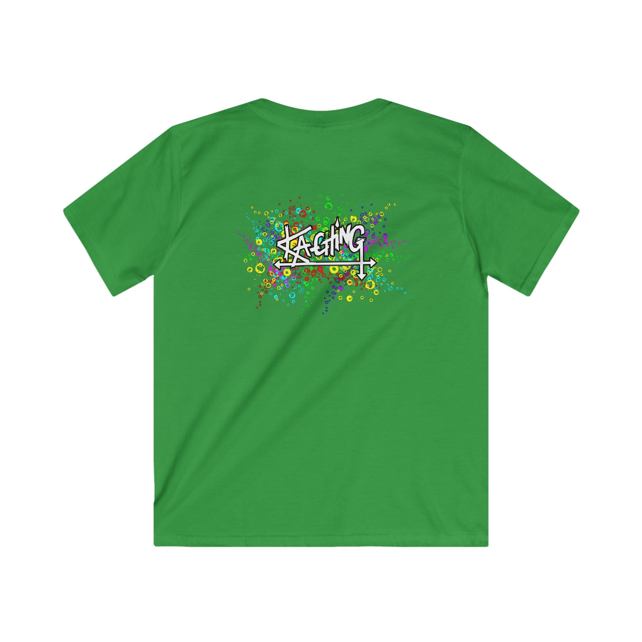 Ka-Ching Kids Neon bubble reflections - Tee
