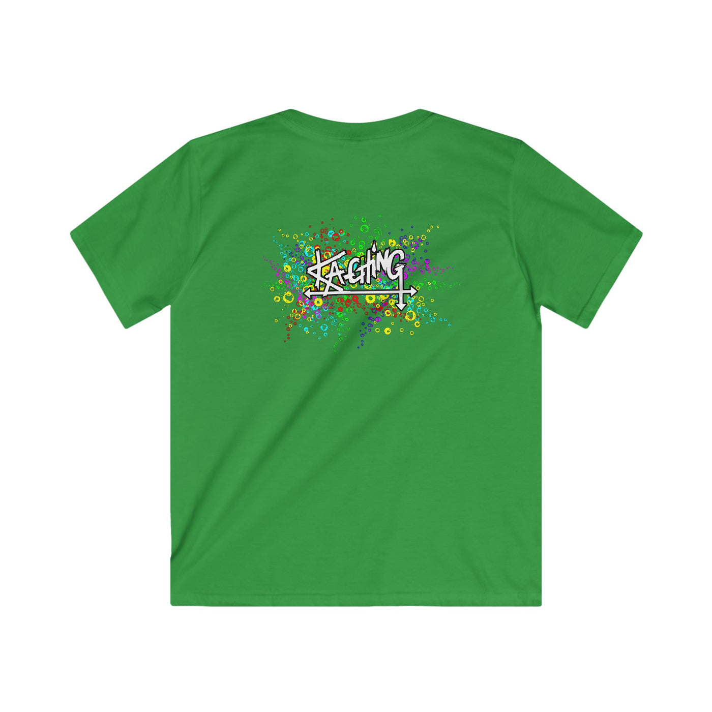 Ka-Ching Kids Neon bubble reflections - Tee