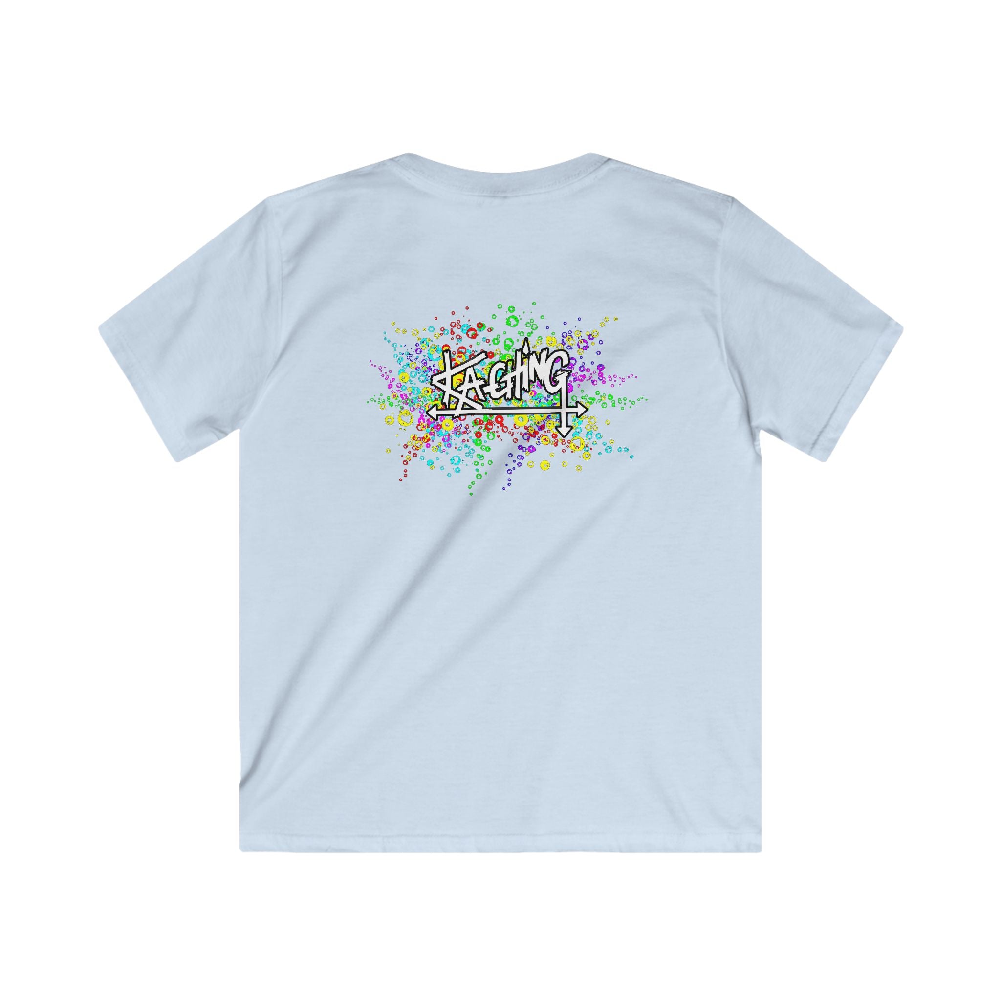 Ka-Ching Kids Neon bubble reflections - Tee