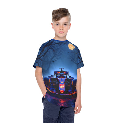Hallow Tec Race party kids Unisex Tee