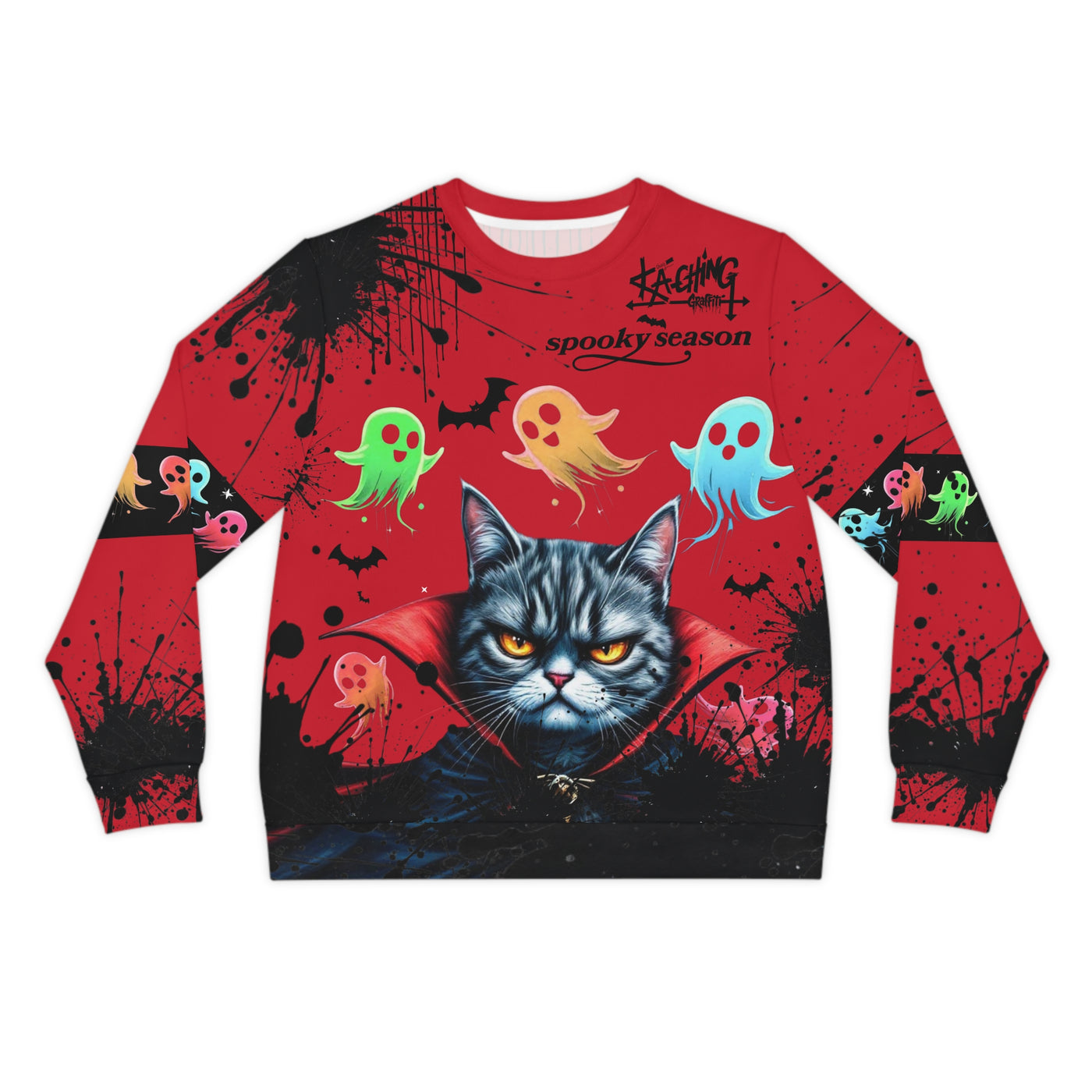 Ka-Ching spooky season Sweatshirt Red