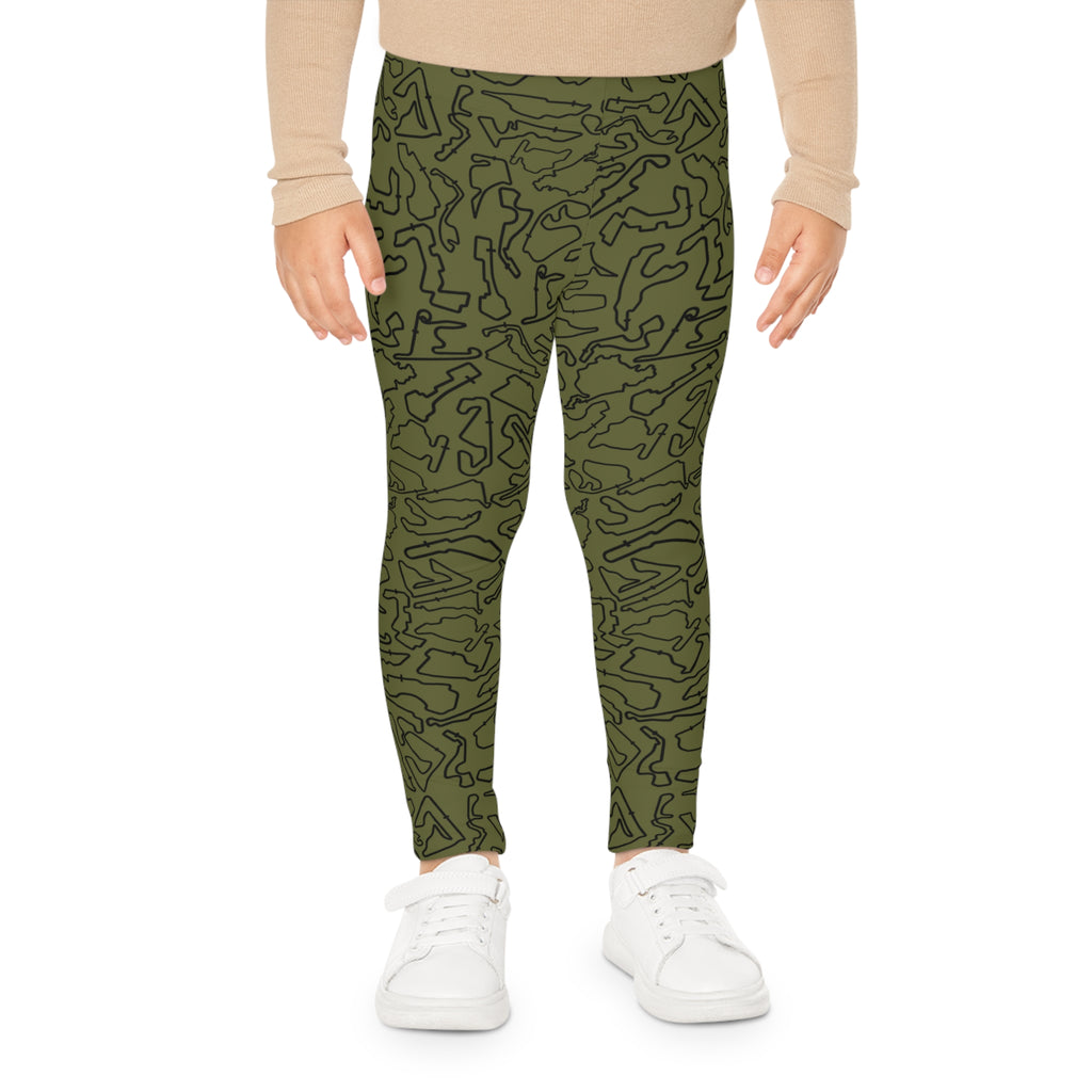 Track print Army kids Leggings, Activewear, Fashionable