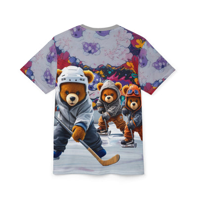Hockey Bears Adventures Unisex Tee