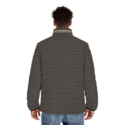 Ka-Ching Tan designer print Puffer Jacket limited edition