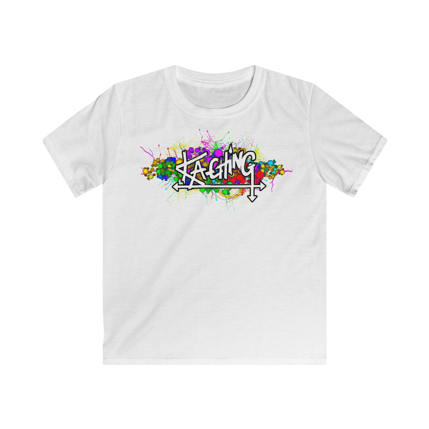 Ka-Ching Kids Neon lights Tee -
