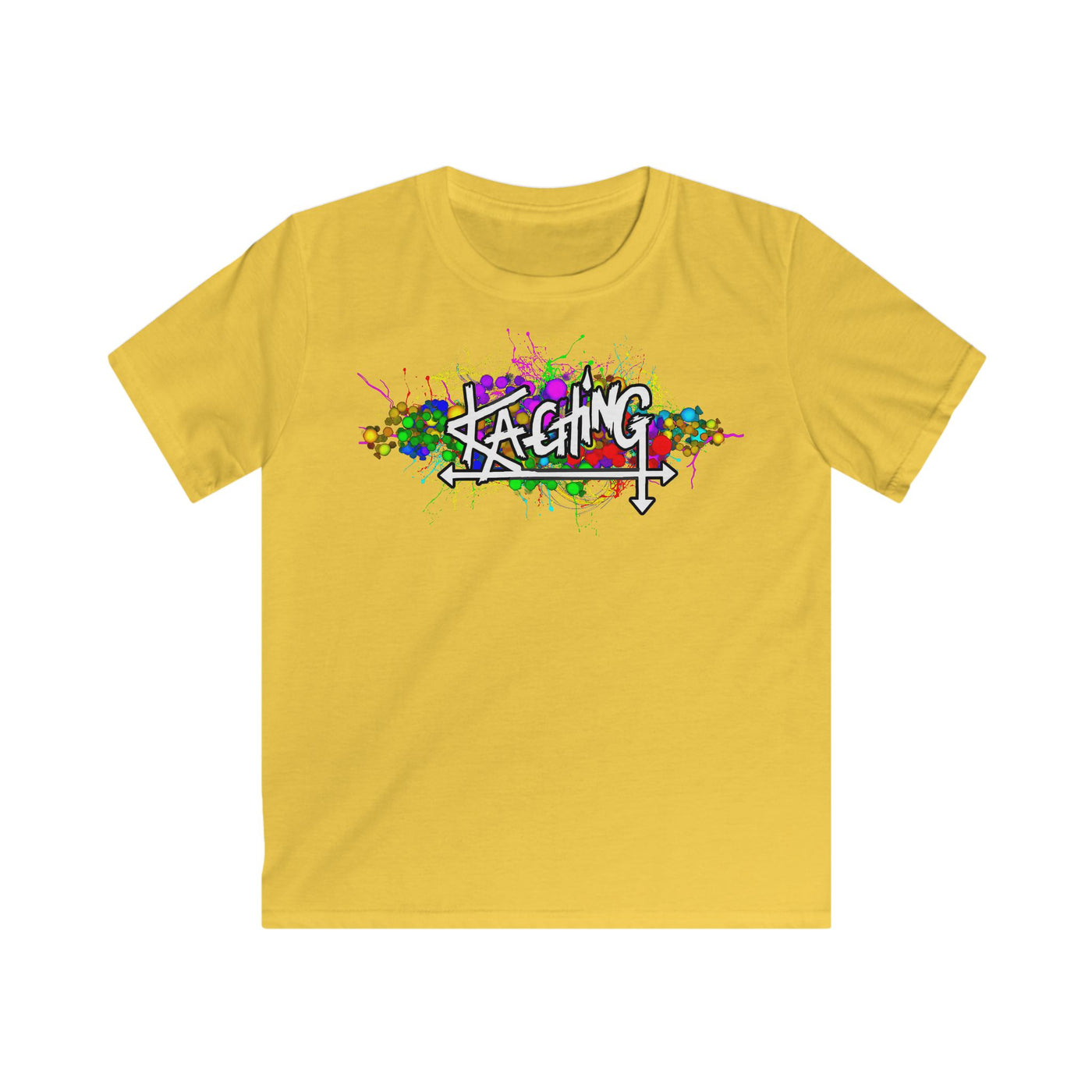 Ka-Ching Kids Neon lights Tee -