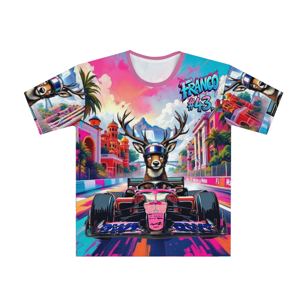 FC#43 T-Shirt - Colorful Racing Design - Perfect for Motorsport Fans