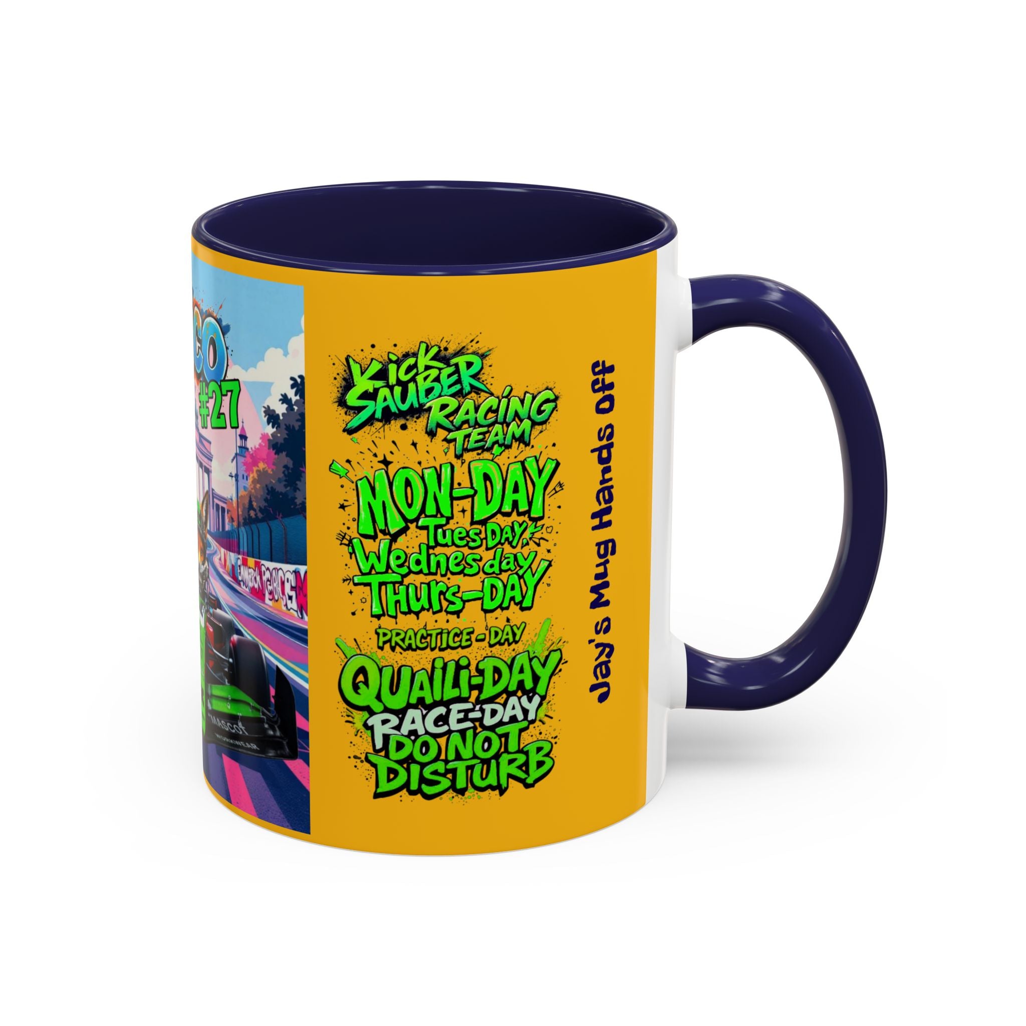 Racing TeaCoffee Mug – Perfect for Motor Sports Fans!