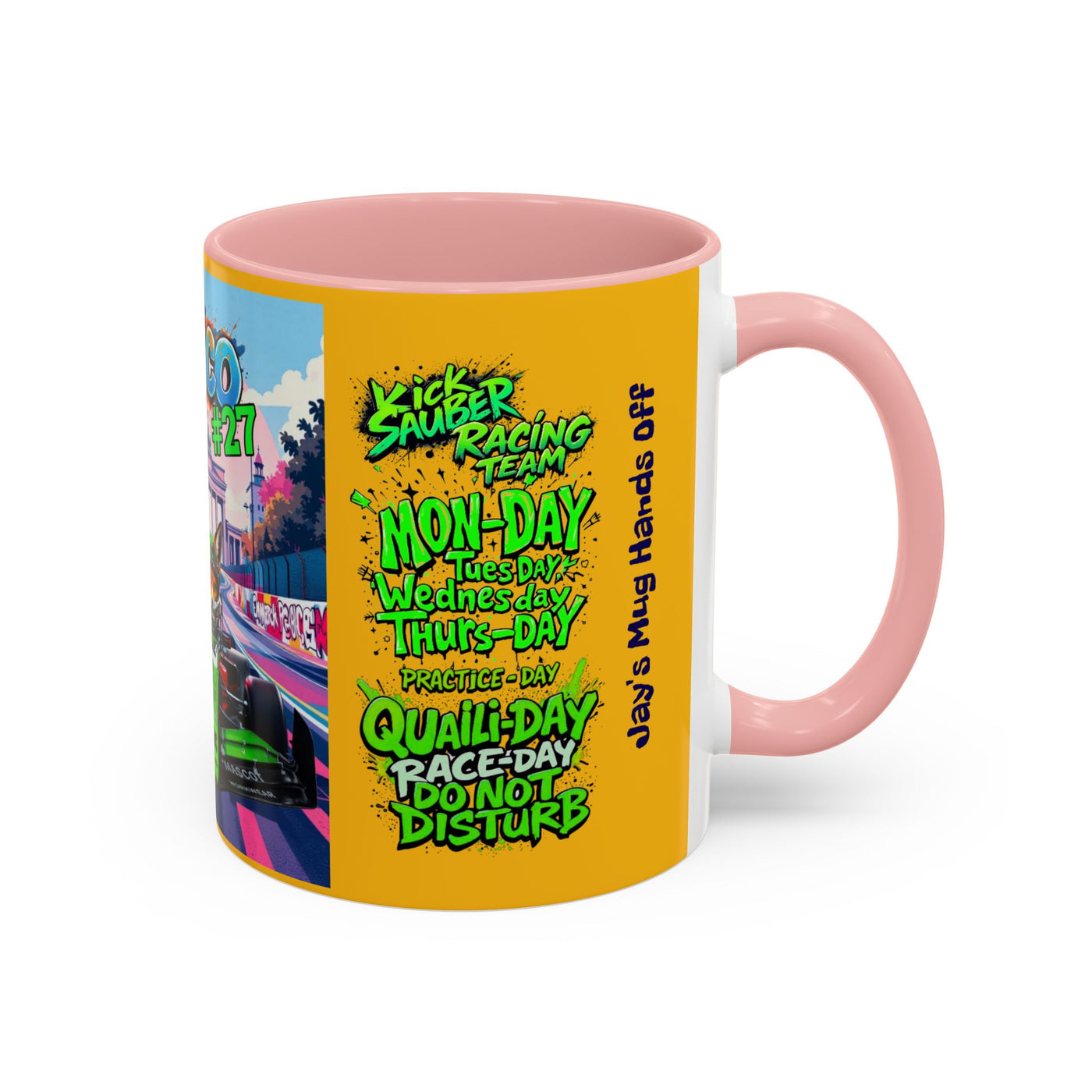 Racing TeaCoffee Mug – Perfect for Motor Sports Fans!