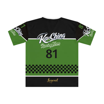 Ka-Ching Racing Team, Motorsports unisex T-Shirt Green