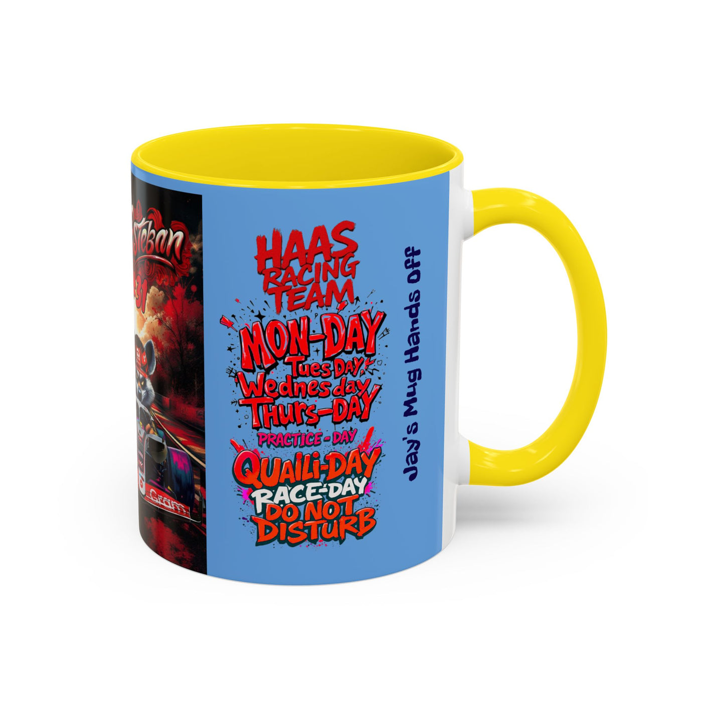 Racing Team Coffee Mug – Perfect for Motor Sports Fans!