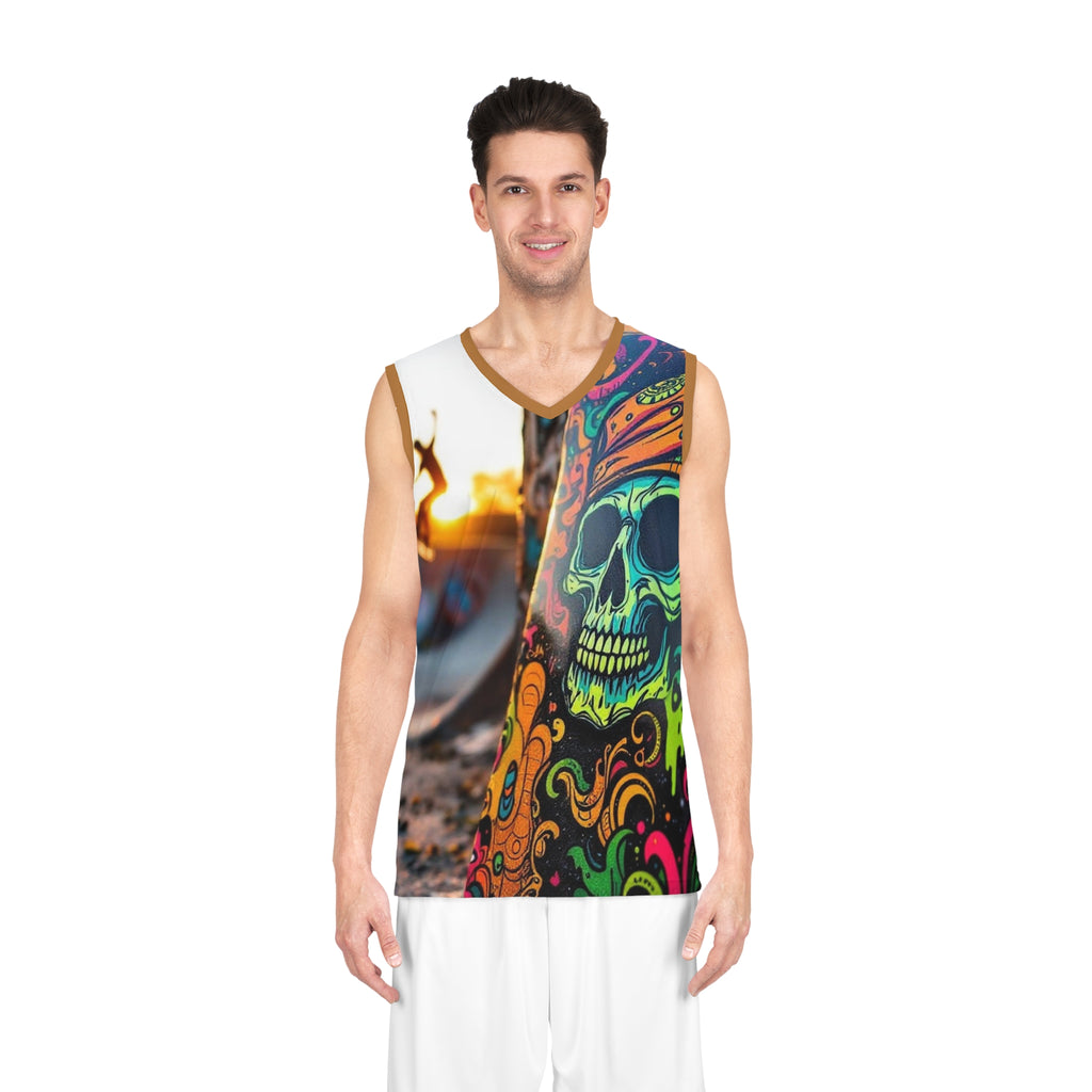 Graffiti skull Skateboard Jersey