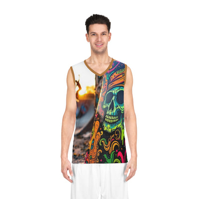 Graffiti skull Skateboard Jersey