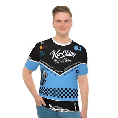 Ka-Ching Racing Team, Motorsports unisex T-Shirt Blue