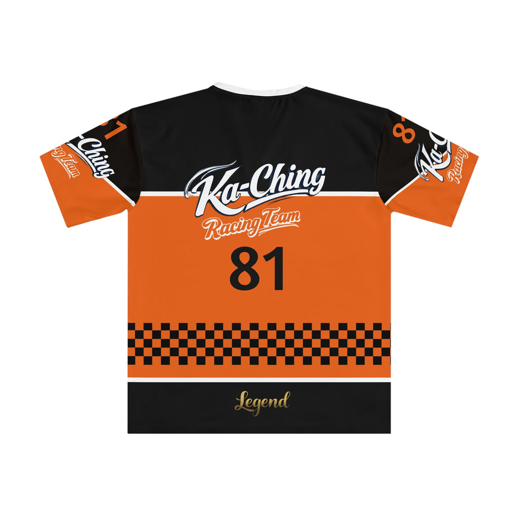 Ka-Ching Racing Team, Motorsports unisex T-Shirt Orange