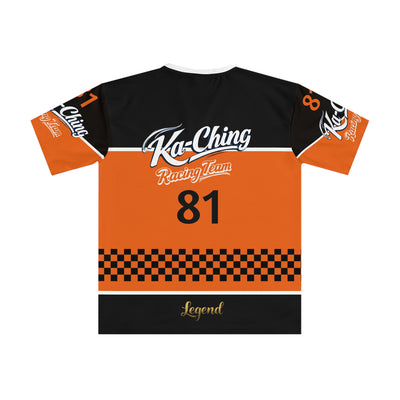 Ka-Ching Racing Team, Motorsports unisex T-Shirt Orange