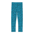 Black Teal Track print Teal kids Leggings, Activewear, Fashionable