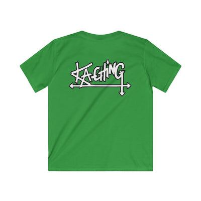 Ka-Ching Kids Neon Squiggle Tee -