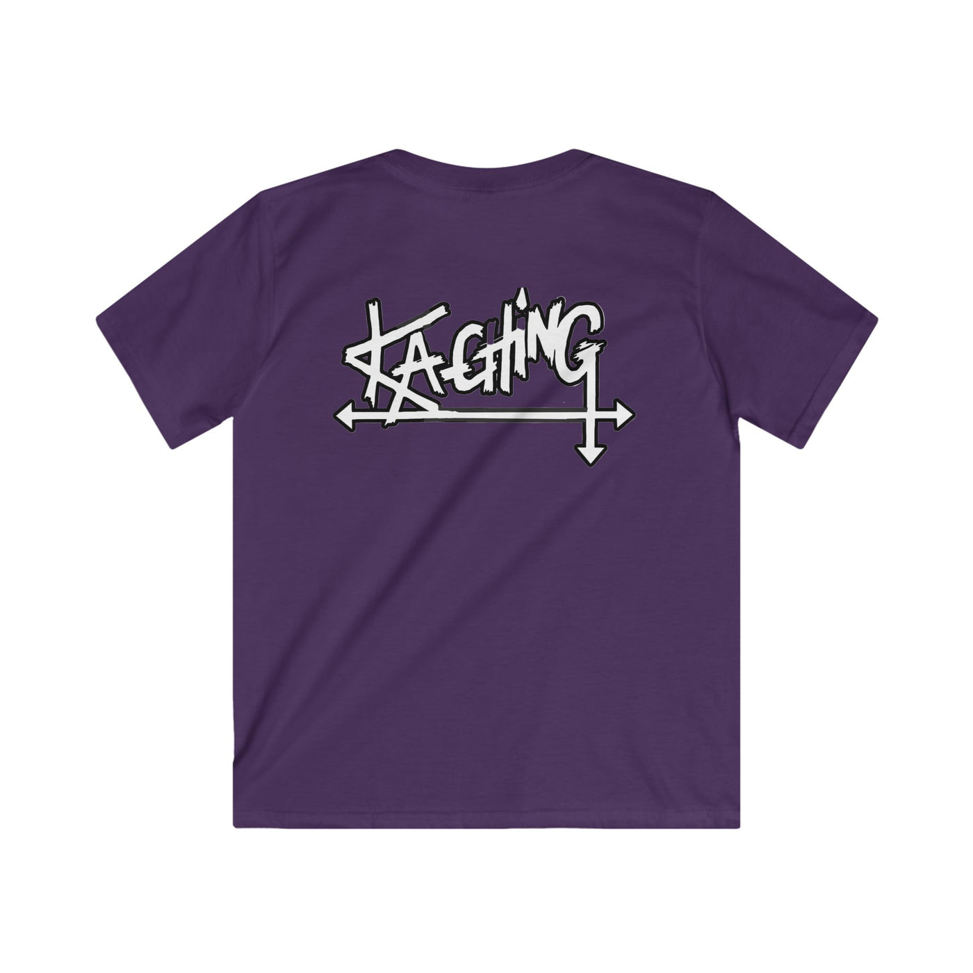 Ka-Ching Kids Neon Squiggle Tee -