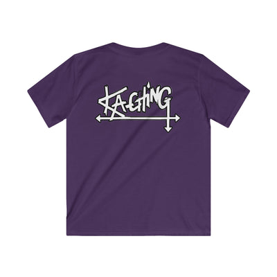 Ka-Ching Kids Neon Squiggle Tee -