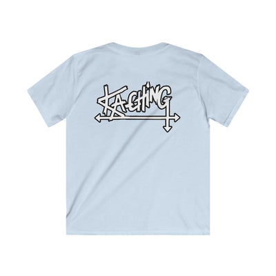 Ka-Ching Kids Neon Squiggle Tee -