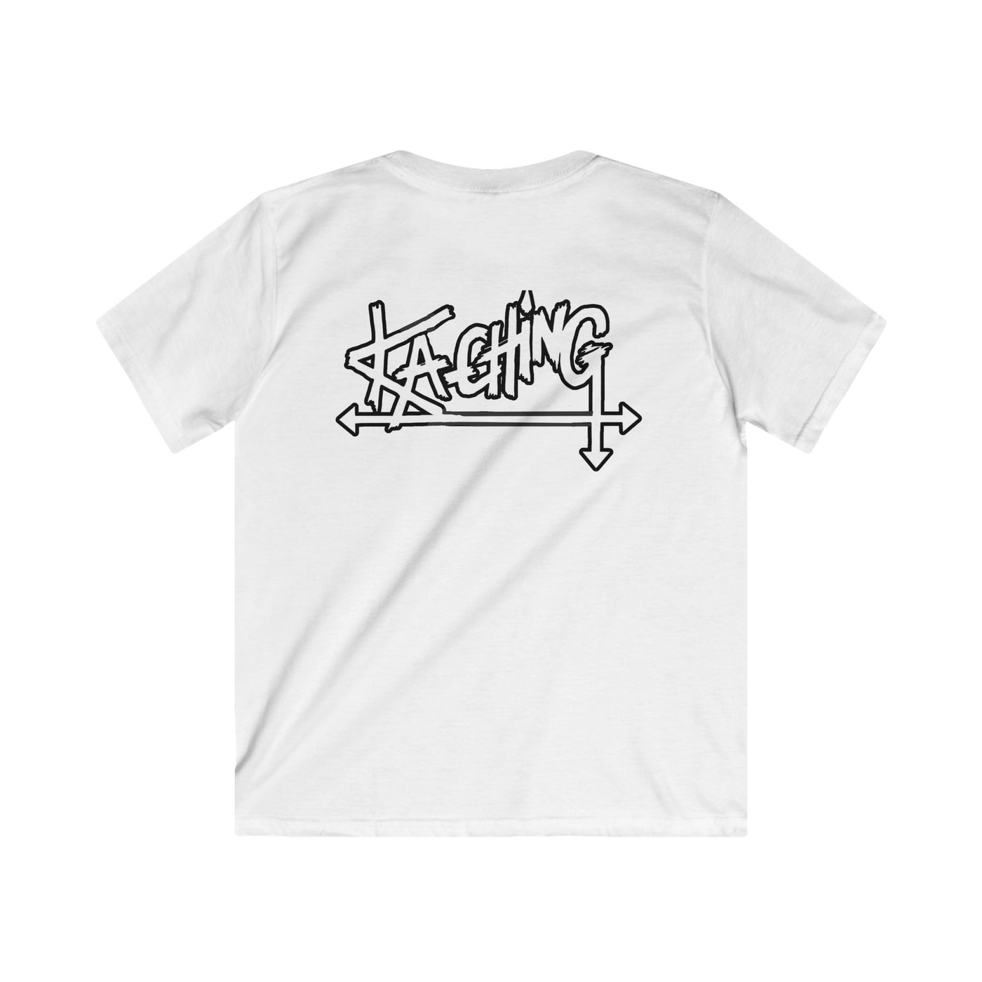 Ka-Ching Kids Neon Squiggle Tee -