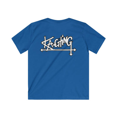 Ka-Ching Kids Neon Squiggle Tee -
