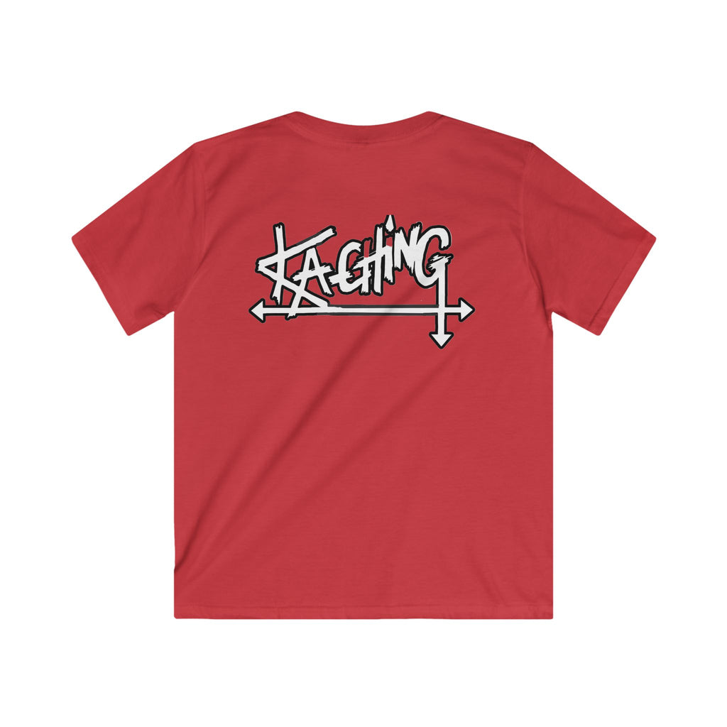 Ka-Ching Kids Neon Squiggle Tee -