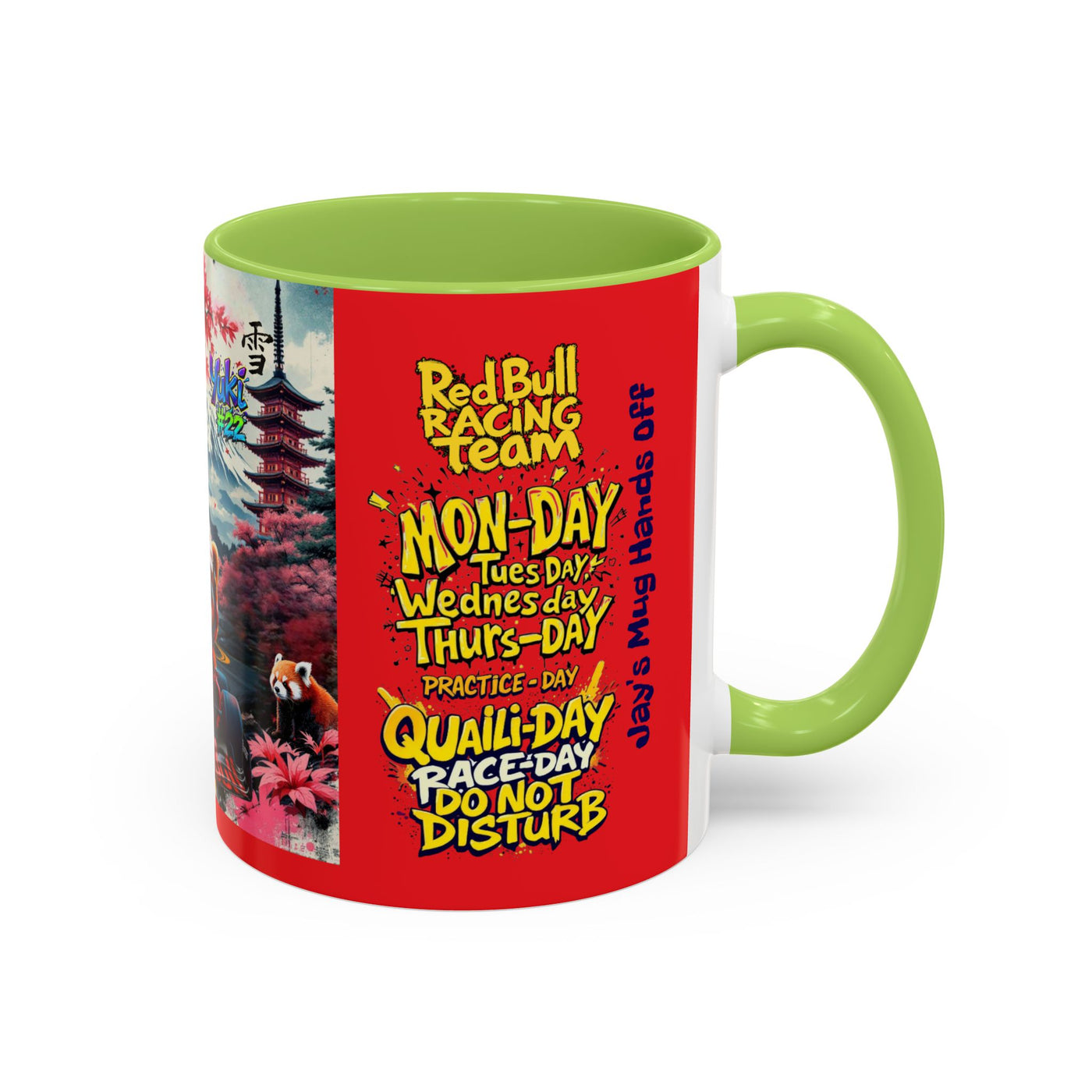 Team Coffee Mug – Perfect for Motor Sports Fans!