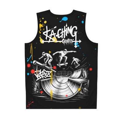Ka-Ching- Graffiti Graphic Tee, Big back graphic