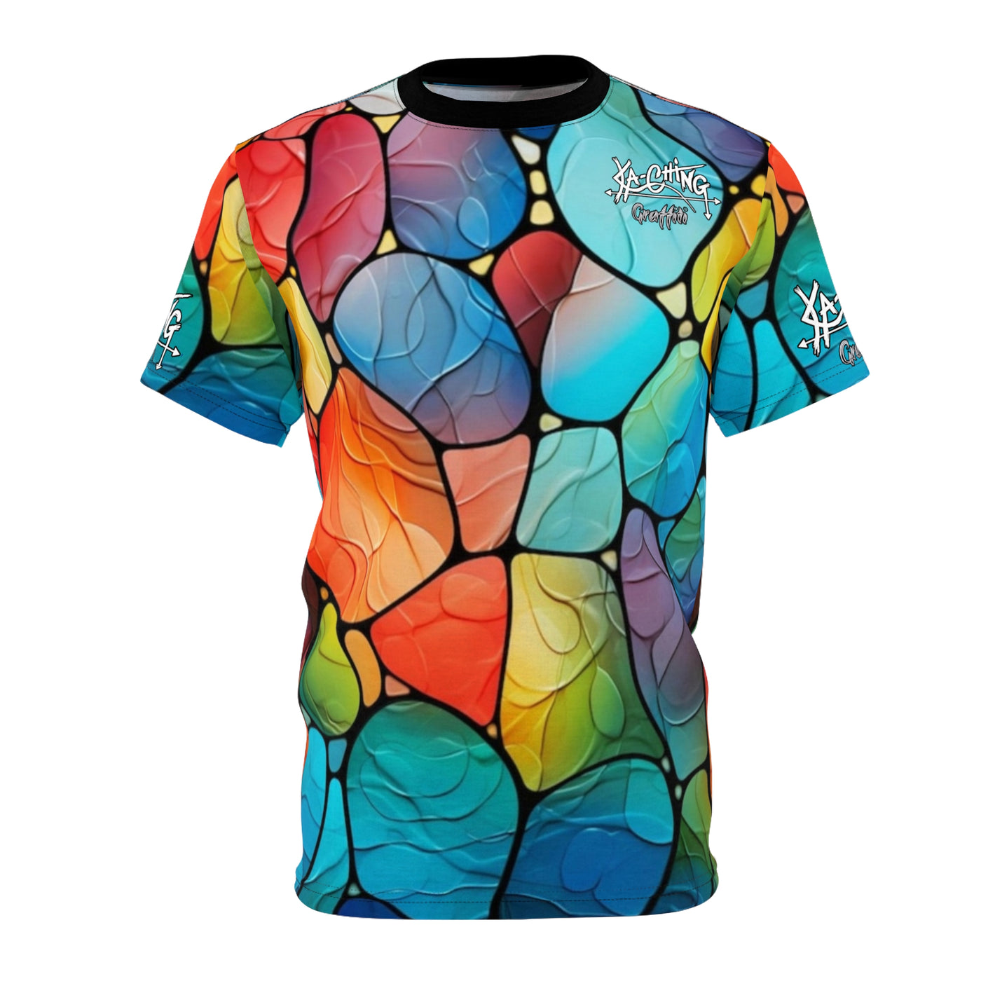Bubble Stain Glass Unisex Tee
