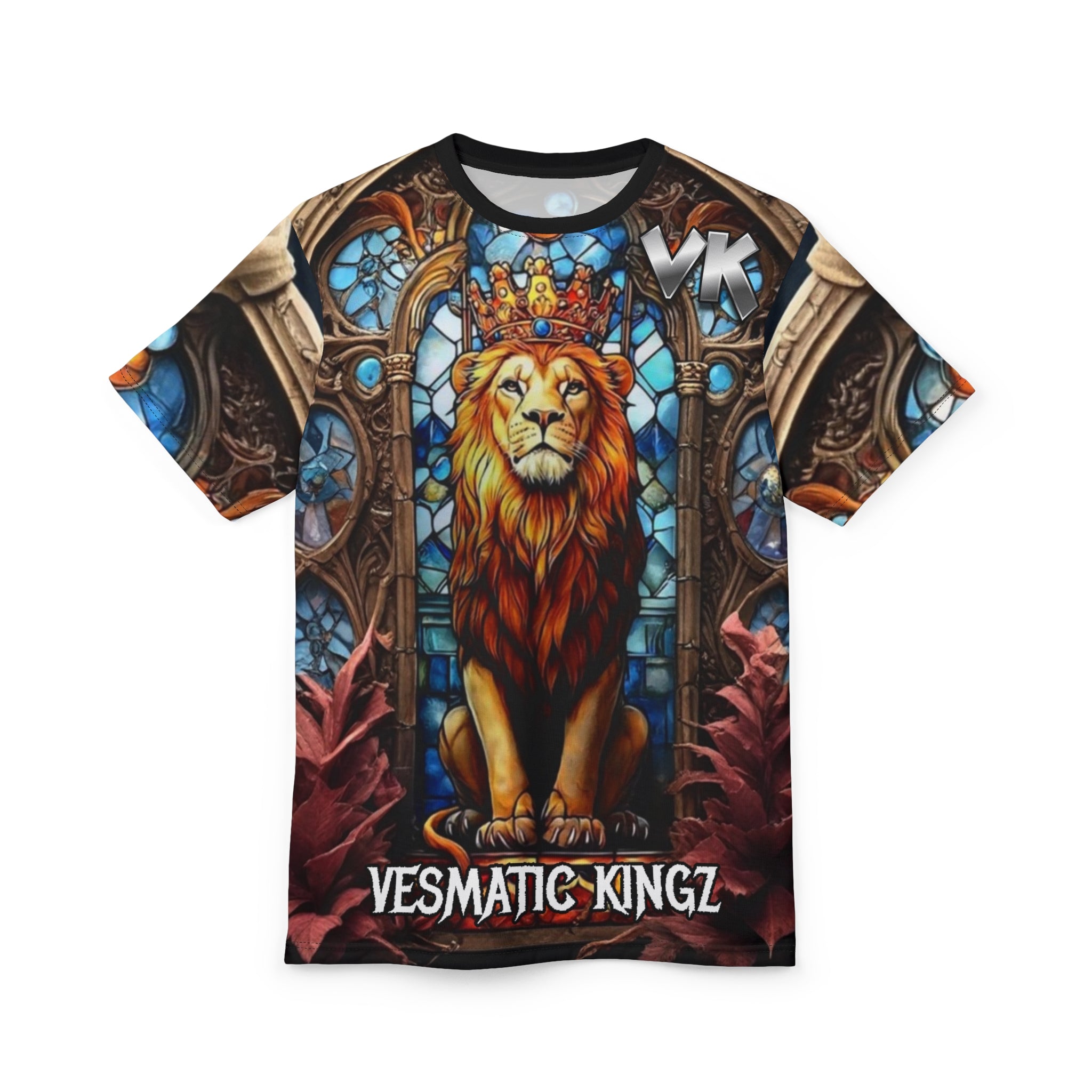 Vesmatic Kingz, Ka-Ching Stainglass inspired Unisex Tee