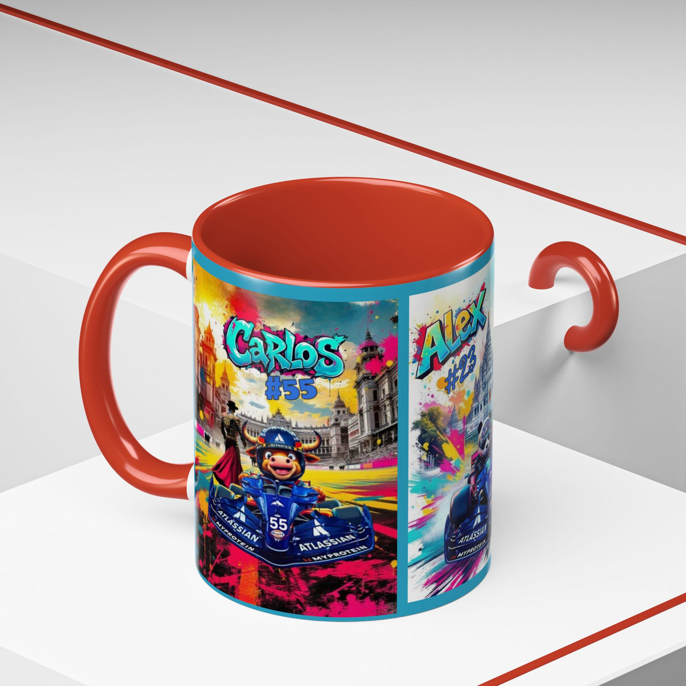 Team Coffee Mug – Perfect for Motor Sports Fans!