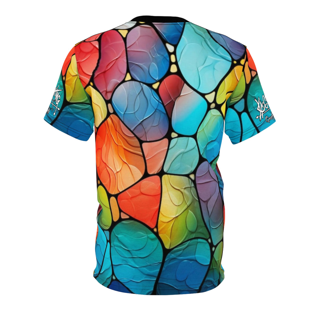 Bubble Stain Glass Unisex Tee
