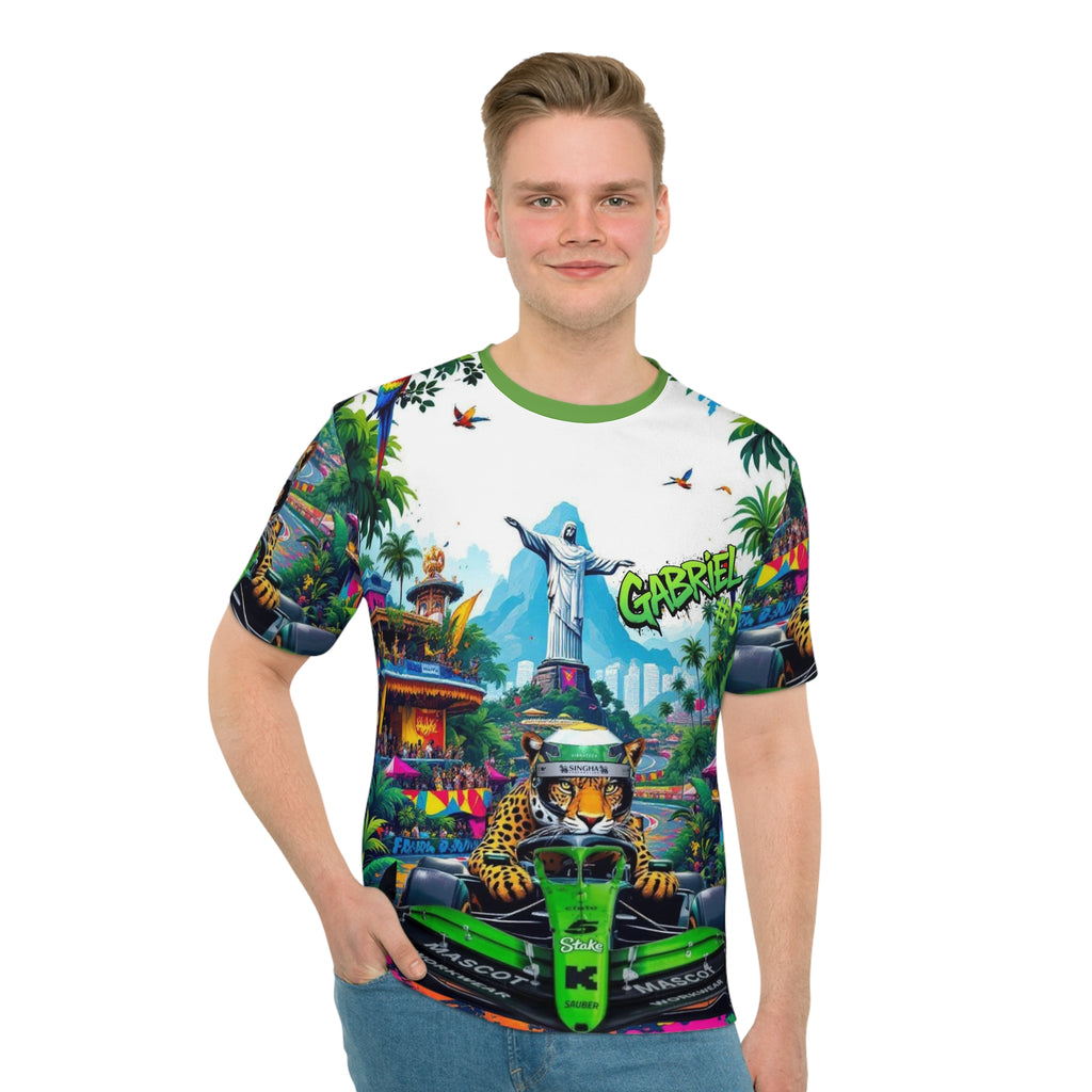 #5 Loose T-Shirt - Colorful Racing Design - Perfect for Motorsport Fans