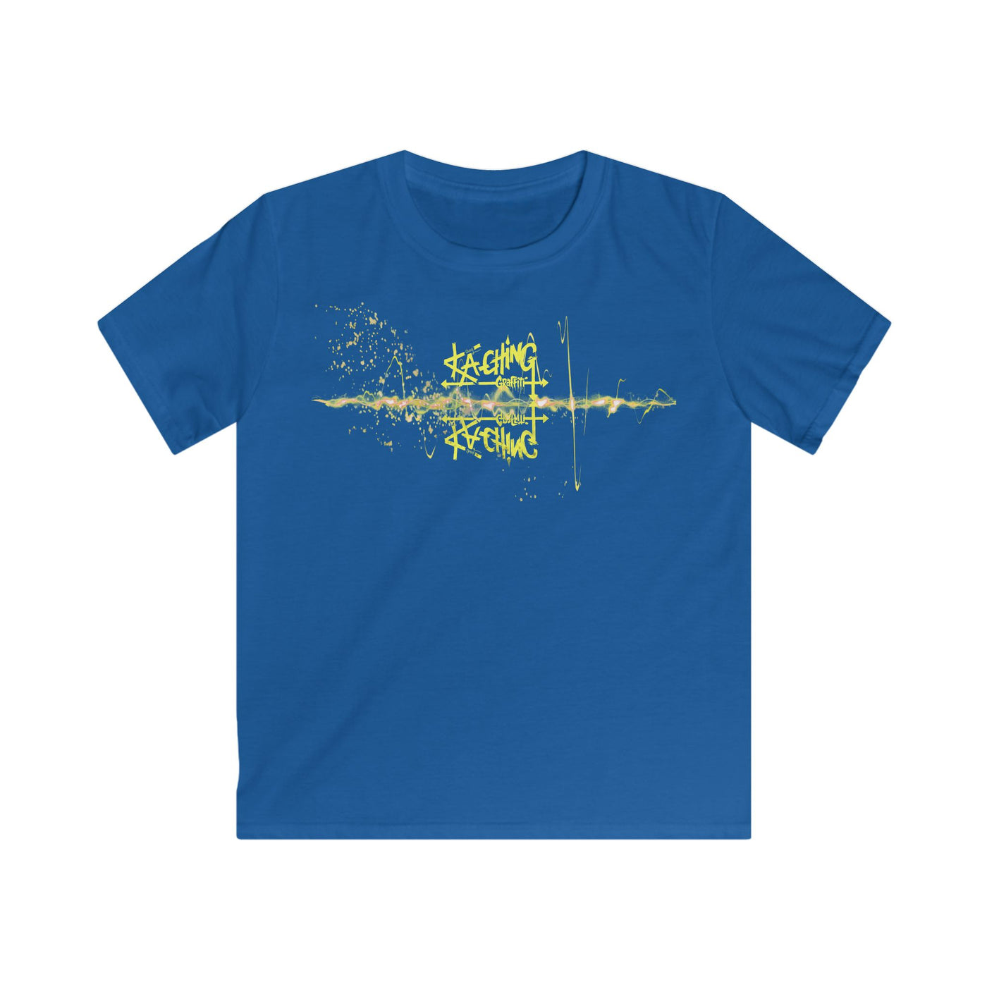 Ka-Ching Kids Neon Yellow Tee -