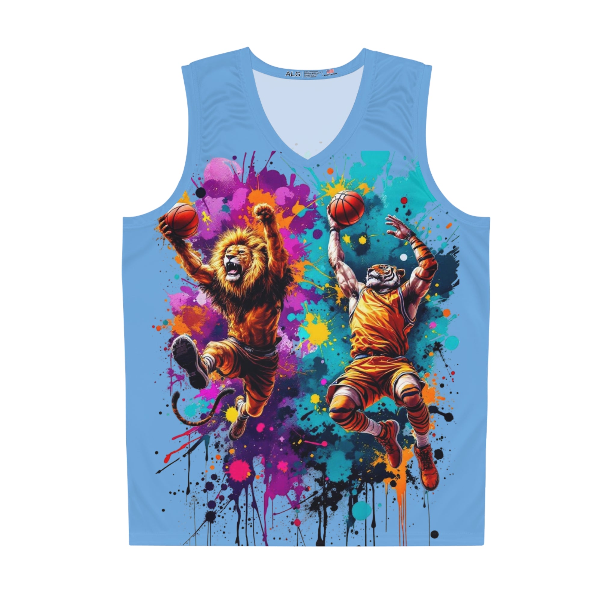 Ka-Ching  Basketball Tank Jersey, Cool Sports Apparel, Funky Athletic Wear, Unique Gift for Sports Lovers, Streetwear Style